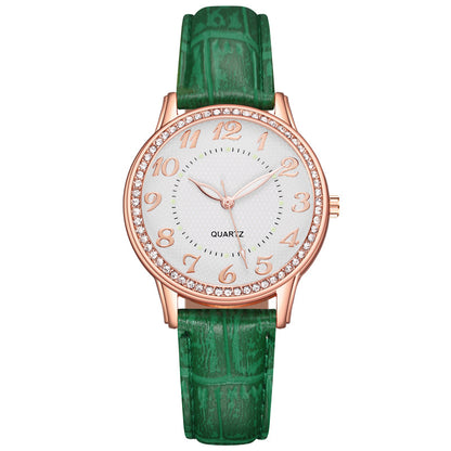 Diamond Luminous Quartz Watch