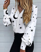 Printed Lace Casual Shirt