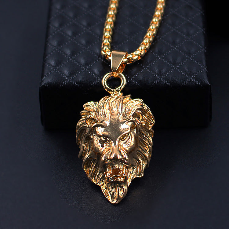 Lion head necklace