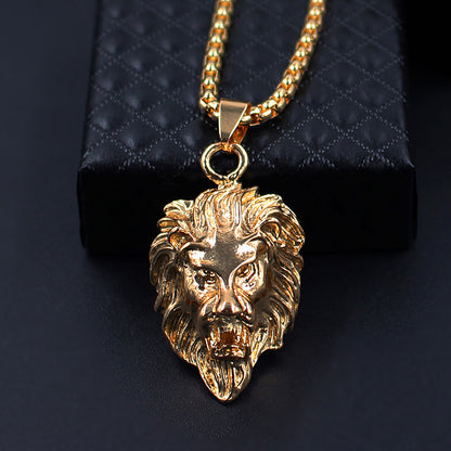 Lion head necklace