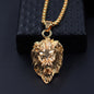 Lion head necklace