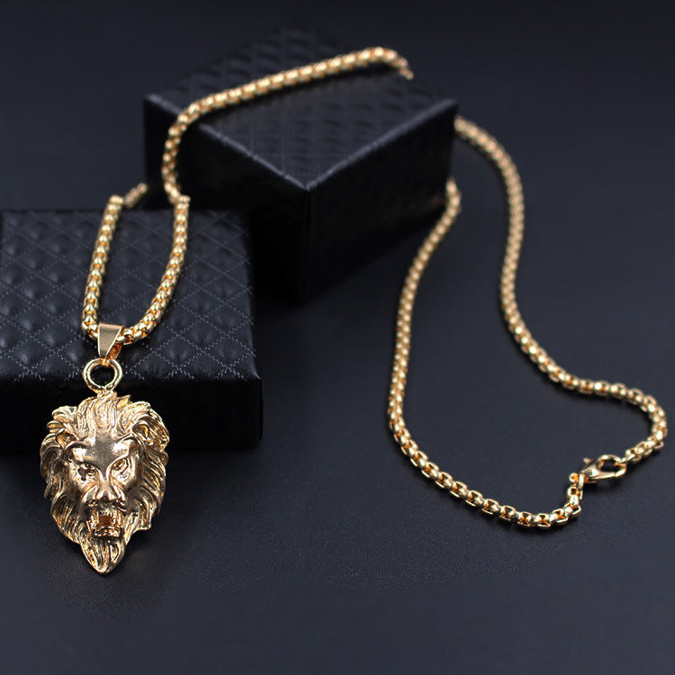 Lion head necklace