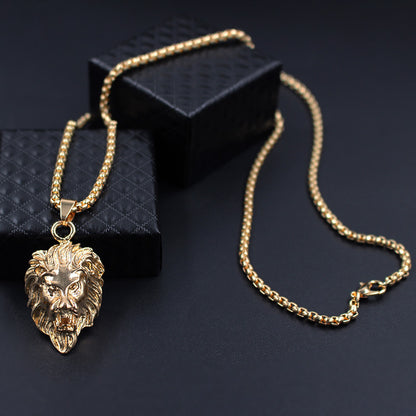 Lion head necklace