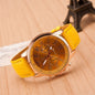 Three Eyes Roman Strap Watch