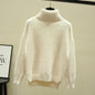 Collar Winter Chenille Sweater