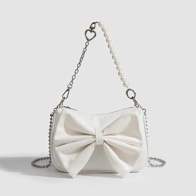 Pearl Chain Shoulder Bag