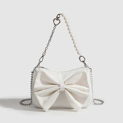 Pearl Chain Shoulder Bag