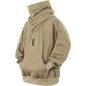 Pile Collar Hooded Sweater