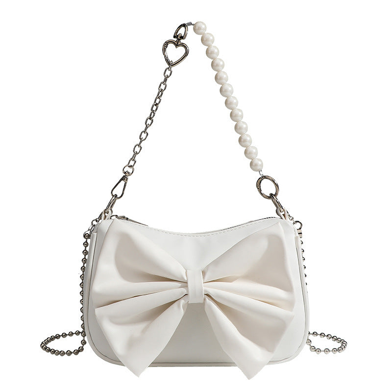 Pearl Chain Shoulder Bag