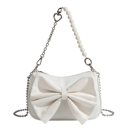 Pearl Chain Shoulder Bag