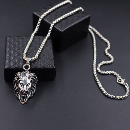 Lion head necklace