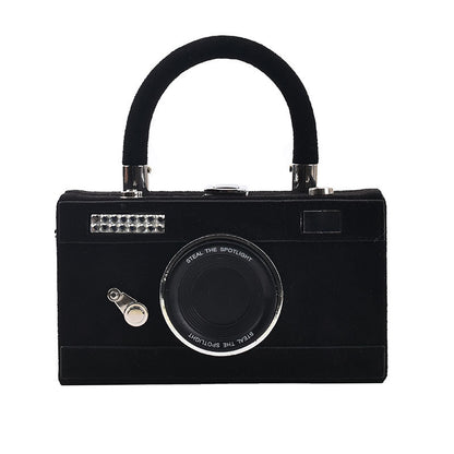 Frosted Camera Shoulder Bag