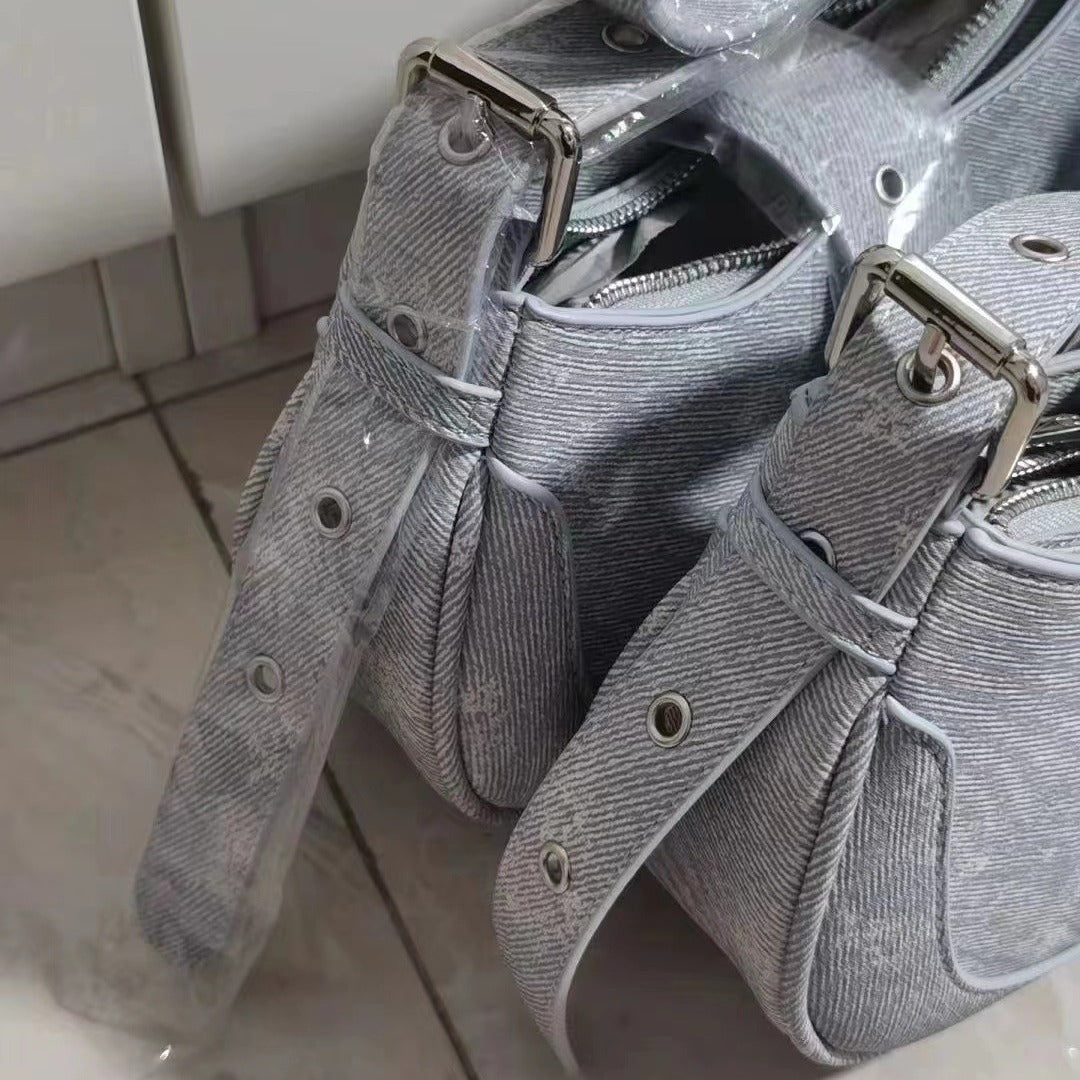 Texture Stick Cowboy Shoulder Bag