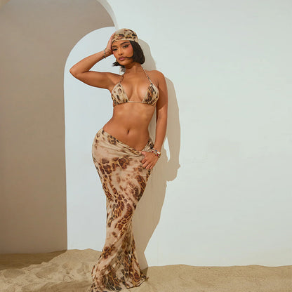 Printed Two-piece Underwear Skirt