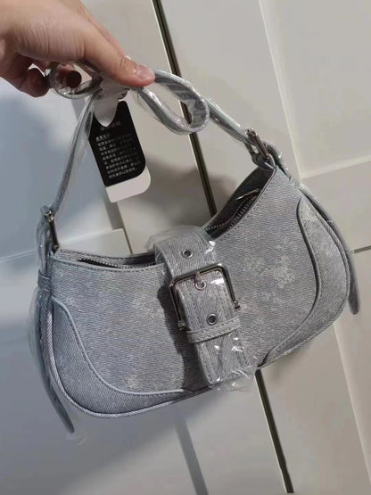 Texture Stick Cowboy Shoulder Bag