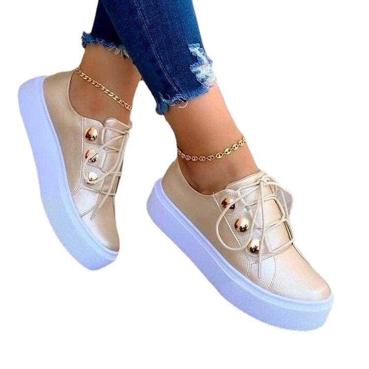 Women Rivet Casual Shoes