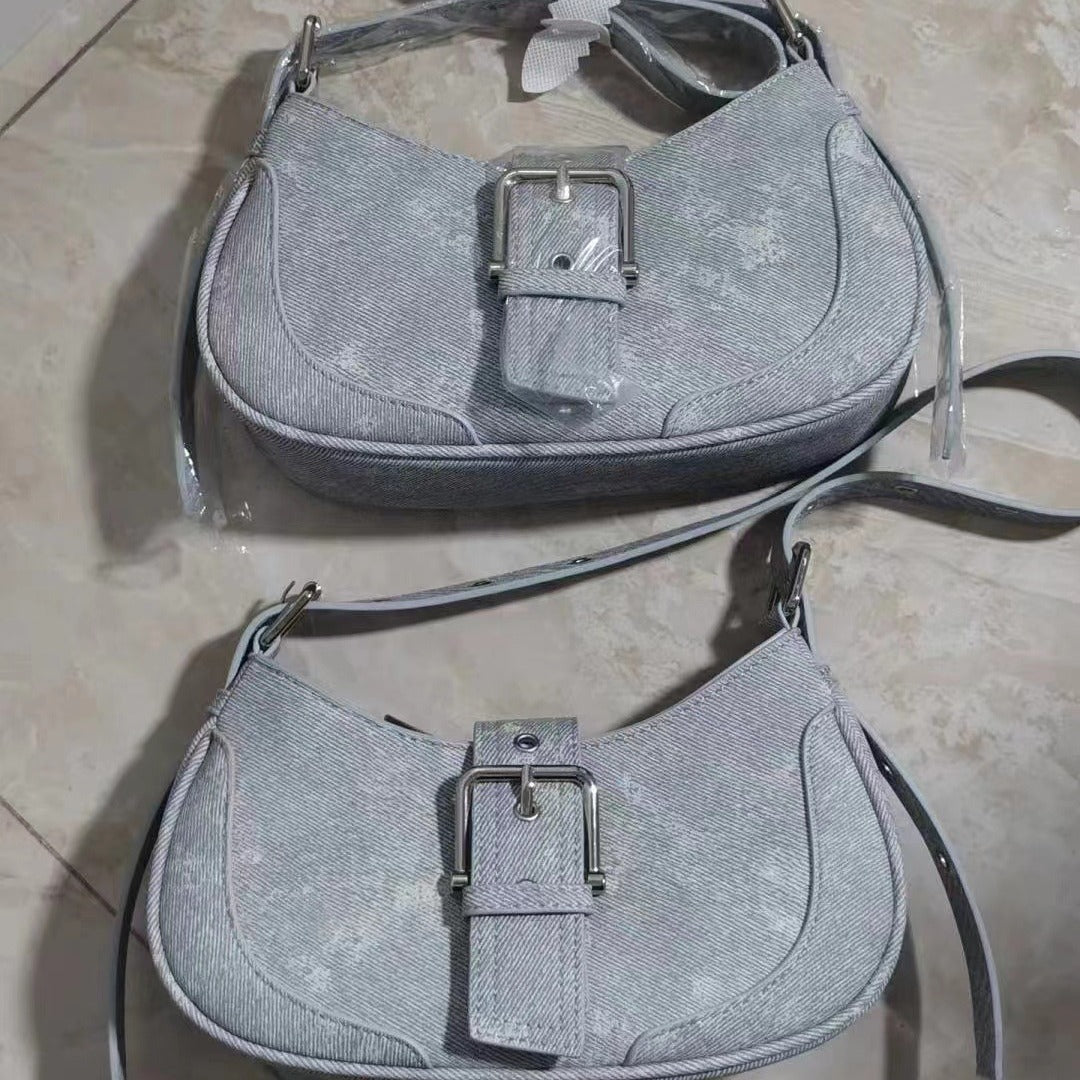 Texture Stick Cowboy Shoulder Bag