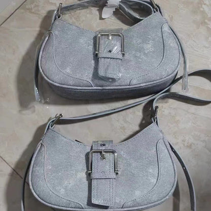 Texture Stick Cowboy Shoulder Bag