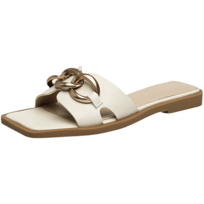 Half-tow Sandals With Wide Feet