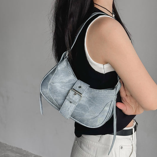 Texture Stick Cowboy Shoulder Bag