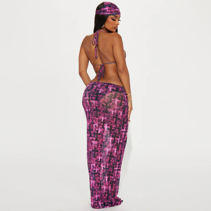 Printed Two-piece Underwear Skirt