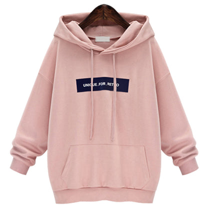 Hooded Plus Fleece Sweater