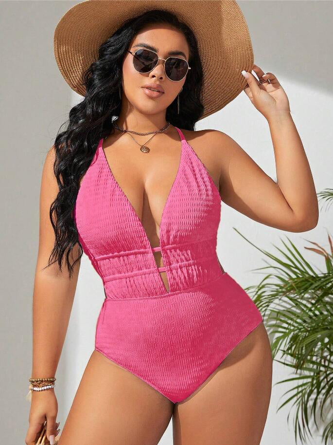 Belly-covering One-piece Swimsuit