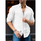 Loose Popular Solid Color White Shirt