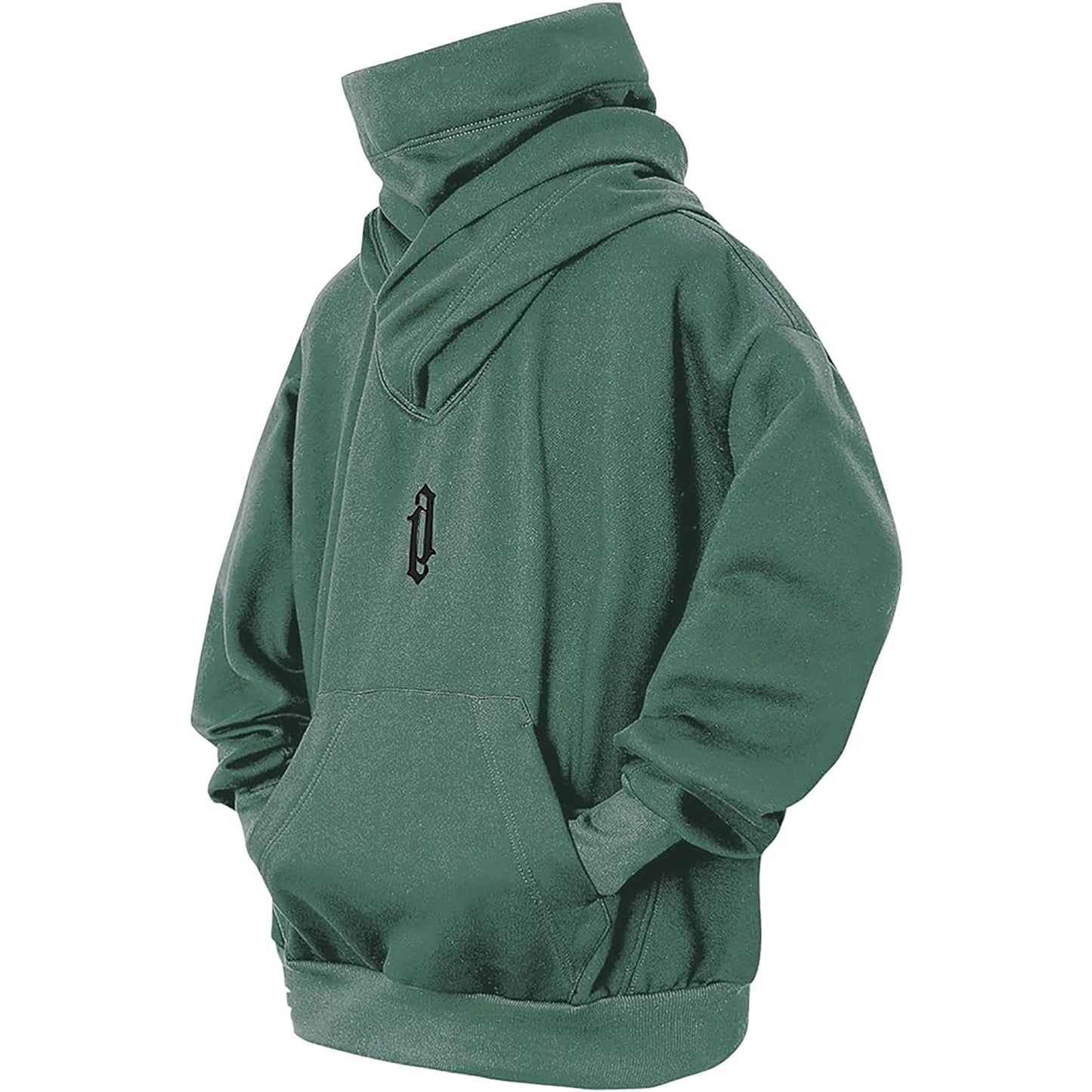 Pile Collar Hooded Sweater