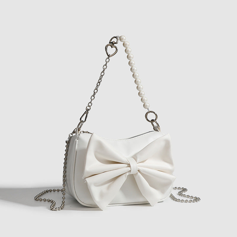 Pearl Chain Shoulder Bag