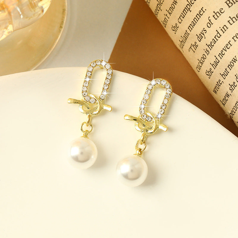 High-grade Floral Ball Earrings